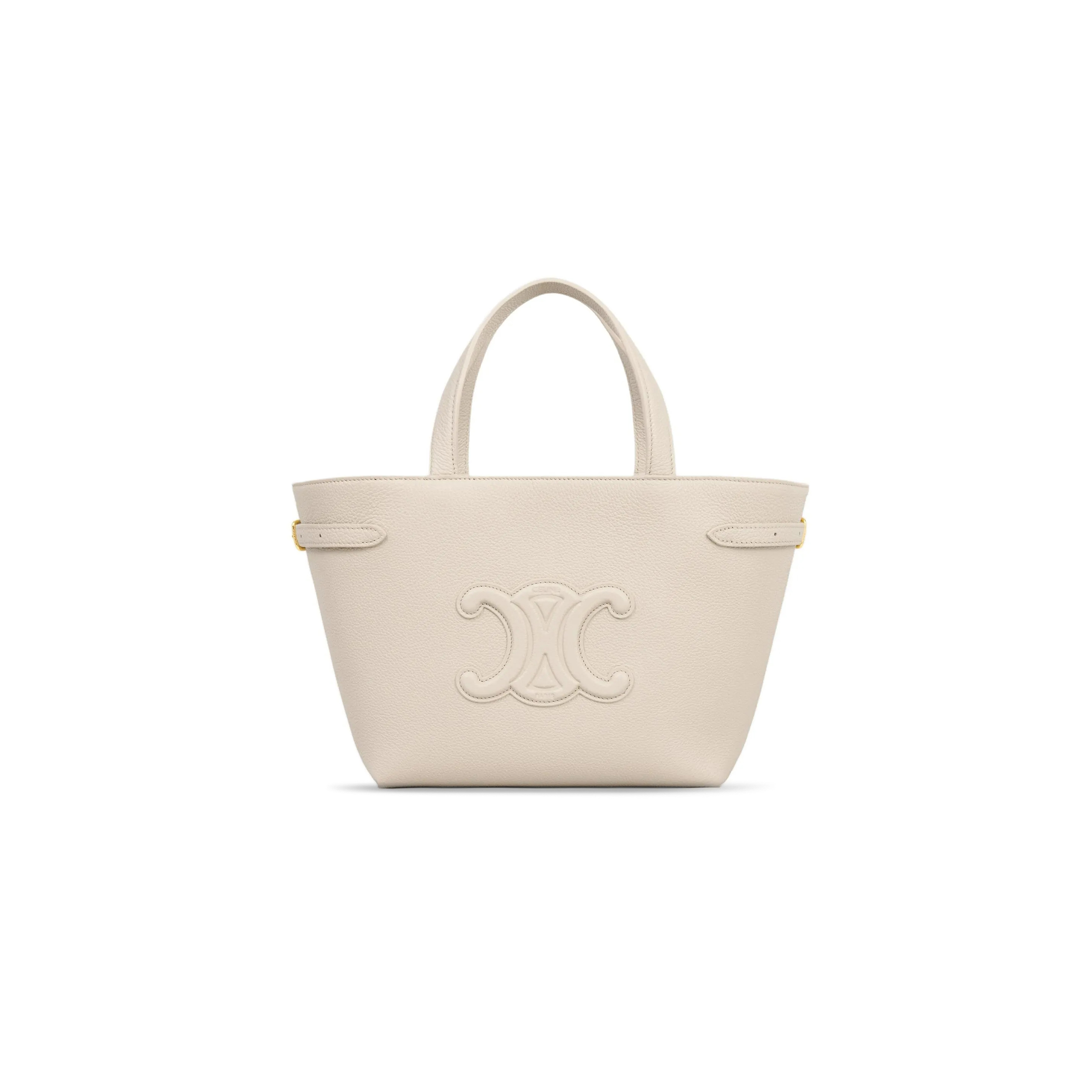 CELINE MINI CABAS ANAIS CUIR TRIOMPHE IN GRAINED CALFSKIN 118613ENY.02PA (21*20*10cm)